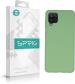 Sprig Liquid Silicone Green Back Cover For Samsung Galaxy M12, Galaxy M12