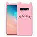 Lejaao Samsung Galaxy S10 Rose Gold Silicone Mobile Back Cover