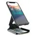 ELV Universal Mobile Phone Holder with Inbuilt Cable Organiser and Card Holder, Black