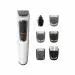 PHILIPS MG3721/65 Multi-Grooming Series 3000 7-in-1 for Face-Hair-Body-Nose and Ear Kit Grooming Kit 60 min Runtime Trimmer for Men, White