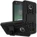 CarryWrap Back Cover for Motorola Moto Z2 Play (Black)