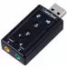 Tech Gear 7.1 Channel USB External Sound Card Audio Mic Adapter for Laptop or PC - Just Plug and Play