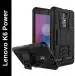 KWINE CASE Lenovo K6 Power Black Rubber Back Cover