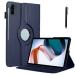 ProElite Cover for Redmi Pad 10.6 inch Case Cover, 360 Rotatable Smart Flip Case Cover for Redmi Pad 10.6 inch Tablet with Stylus Pen, Dark Blue