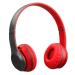 Vekin P47 Wireless Headphone Bluetooth with Mic &FM functions Bluetooth Headset (red, On the Ear)