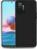 XOVO Back Cover for Mi Redmi Note 10 Pro, Mi Redmi Note 10 Pro Max, Redmi Note 10 Pro, Redmi Note 10 Pro Max (Black, Dual Protection, Silicon, Pack of 1)