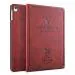 ProElite Deer Flip case Cover for Lenovo Tab M8 HD/M8 2nd/3rd Gen FHD TB-8505F TB-8505X TB-8705F TB-8705X, Wine Red