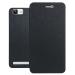 Heartly Vivo X5 Max Faux Leather Black Back Case Cover