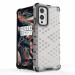 Tremolite Desigen Honeycomb Pattern Back Cover For OnePlus 9 - Transparent