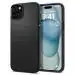 Spigen Liquid Air Back Cover Case Compatible with iPhone 15 (TPU | Matte Black)