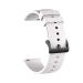 RUPELIK Blk Metal Lock 20MM (White) Strap for Noise X-Fit 1, Evolve 2, Noise ColorFit Brio, Noise ColorFit Qube, Noise ColorFit Qube Oxy, ColorFit Qube 02, Noise Icon Buzz Smartwatch Strap (20MM, White)