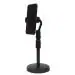BOPUD Multi-Functional Broadcast & Microphone Stand Mobile Holder Portable to Attend Online Classes, Watch Movies Shooting Videos for All Smartphones Mobile Phone Stand for Live Broadcast Desk Table Clip Bracket Table Mount Cell Phone Support Holder