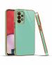 Mr. Case Samsung A13 and Samsung A13 4G Light Green Silicone Flexible Back Cover Case