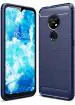 Golden Sands tpu armor shock proof back case cover for nokia 6.2 / nokia 7.2 (charcoal blue) - Blue; Gold