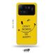 Tweakymod Printed Funny FAce Yellow Back Cover For Mi 11 Ultra