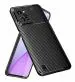 Golden Sand for Realme C31 Back Cover Drop Tested Shock Proof Slim Armor Aramid Carbon Fibre Rugged TPU Case for Realme C31, Black
