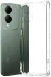 BINTAGE Back Cover for Vivo V2310 / Y17s 4G (Transparent, Grip Case, Silicon, Pack of: 1)