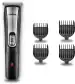 NOVA NHT 1041 USB Trimmer 60 min Runtime 5 Length Settings (Black, Silver)