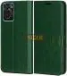Niger Oppo K10 Green Artificial Leather Scratch Resistance Vintage Mobile Flip Cover with Holder (12717)