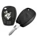 SLC-e Replacement New Remote Shell and Flip Keys Shell/Case Compatible Car for Renault (2 Button)