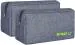Straplt Grey Travel Organizer Pouch