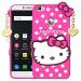 Clickaway Pink Silicone Hello Kitty Back Cover Case For Letv 1S