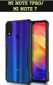 XOVO Back Cover for Mi Redmi Note 7 Pro (Transparent, Dual Protection, Pack of 1)