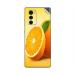GADGETSWRAP Printed Vinyl Skin Sticker for LG Wing - orange fruits