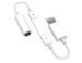 JSTBUY LABEL Lightening to 3.5mm Headphone Jack Adapter for I-phone and I-pad