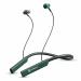 Toreto Beta Lite Wireless Bluetooth 5.0 Headset with Mic, ENC Noise Cancelling, Upto 20Hrs Playtime, Fast Charging Type C Neckband, Voice Assistant, & in-line Controls (TOR-300) (Green)