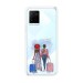 Emble Designer Clear Tranperant Silicone Case For Vivo Y21A -Design A1 ( TPU | Soft , Vivo Y21A | Multicolor )