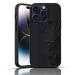 SROCK Silicone iPhone 15 Pro Max Back Cover | Ultra Hybrid | Armor Case | Shockproof | Drop Protection | Case for iPhone 15 Pro Max-Black