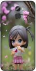 aadia Gionee X1 Matte Vinyl Doll Printed Mobile Skin Sticker with Scratch Resistant Lamination