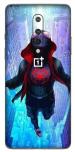aadia One Plus 8 Matte Vinyl Spiderman Printed Mobile Skin Sticker with Scratch Resistant Lamination