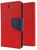 Cowboy Vivo Y83 Red Artificial Leather, Rubber, Cloth Grip Case Flip Cover - Marcr12569