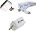 Badger Wall Charger Accessory Combo for Gionee Pioneer P5L (White)
