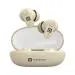 Portronics Harmonics Twins S16 in Ear Wireless TWS Earbuds with 24 Hrs Playtime, Clear Calls, Game & Music Mode, Low Latency, Bluetooth 5.3v, LED Display, Type C Fast Charging(Beige)