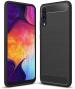 S-Hardline Samsung Galaxy A50 Black Tpu, Carbon Fiber Rugged Armour Back Cover Case