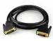 Tech Gear DVI Cable 1.5 m 1.5 Meter (24+1) gold plated (Compatible with computer, Black, One Cable)