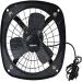 Hewa 9 inch 225mm REVERSIBLE Fresh Air Metal Exhaust Fan 2880rpm high speed 225 mm Exhaust Fan (matte black, matellic grey)