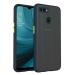 INDIACASE Oppo A11K Blue Translucent, Shockproof, Hard Back Cover