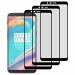 Kite Digital OnePlus 5T Matte Finish (Black) Tempered Glass Screen Protector with Edge to Edge Coverage - Easy Installation Kit (Pack of 3)