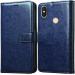 xvx Flip Cover for Mi Redmi Y2 (Blue, Pack of: 1)