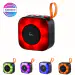 Woos Portable Bluetooth Speakers with Colorful Lights, Loud Sound, Small Bluetooth Speaker with Wireless Stereo Pairing (Multi)