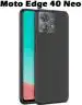 XOVO Back Cover for MOTO Edge 40 NEO, MOTOROLA Edge 40 NEO 5G, MOTOROLA Edge 40 NEO (Black, Camera Bump Protector)