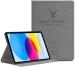 Caseelo Deer Style Flip Cover for Apple iPad 10th Gen 2022 10.9 Inch Case [ iPad 10th Generation 10.9
