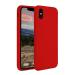 Yellowcult Apple iPhone X and XS Red Silicone Back Cover Case (5.8inch)