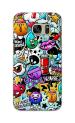 Tweakymod Printed Octupus Doodles Back Cover for SAMSUNG S7