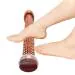 Rose Wood Dual Foot Massage Single Roller Wooden Massager for Dual Deep Tissue Therapy Massage and Acupressure for Feet Sore Leg Muscles Pain Massager