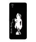 Bhaicover Oneplus X Black and White Polycarbonate Radha Krishna Mobile Phone Back Cover
